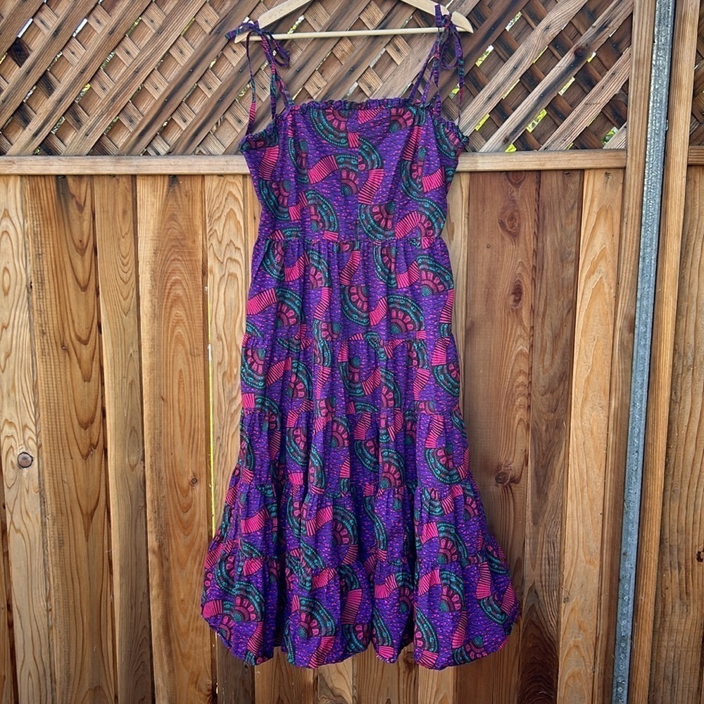Ulla Johnson Ellyn Dress A Line Bohemian Floral Holiday Party Dress Wedding 12 - Picture 12 of 16